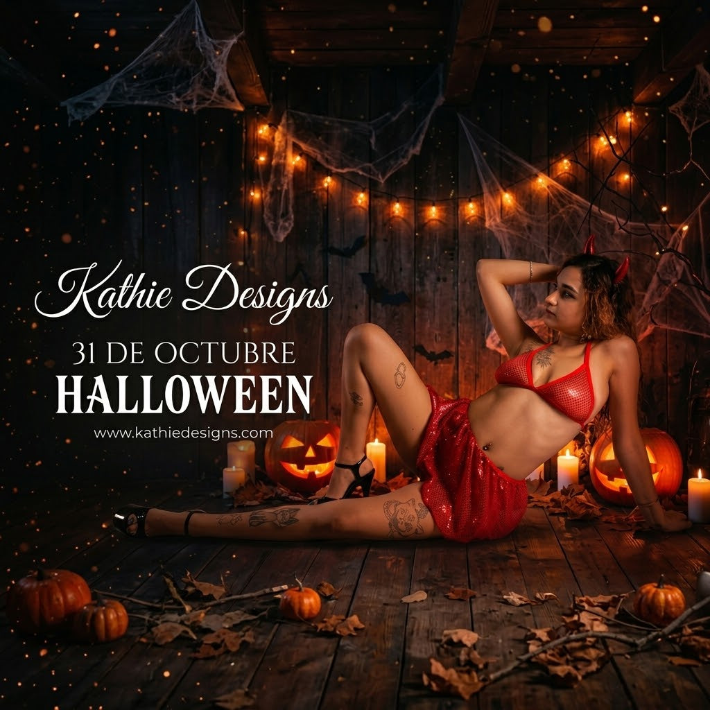 Lencería Halloween Kathie Designs