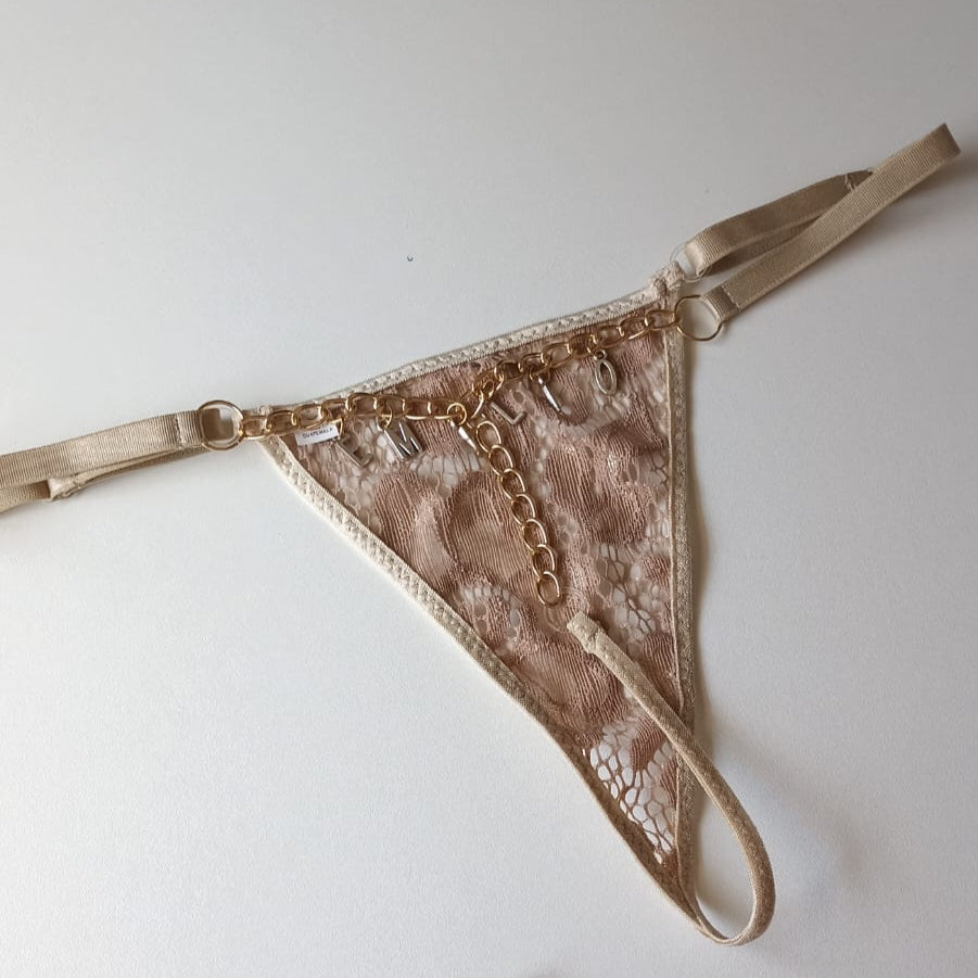 (17T) Tanga personalizada