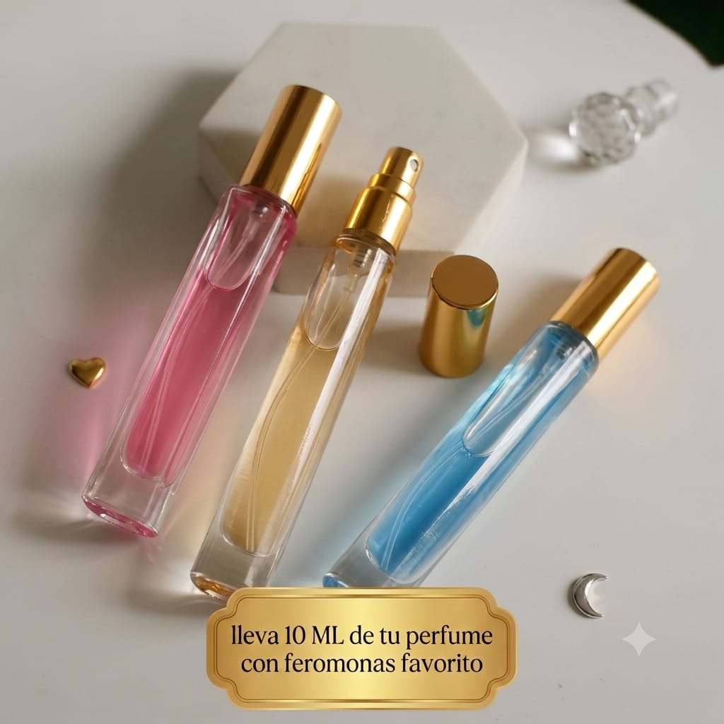 10ml de perfume con feromonas