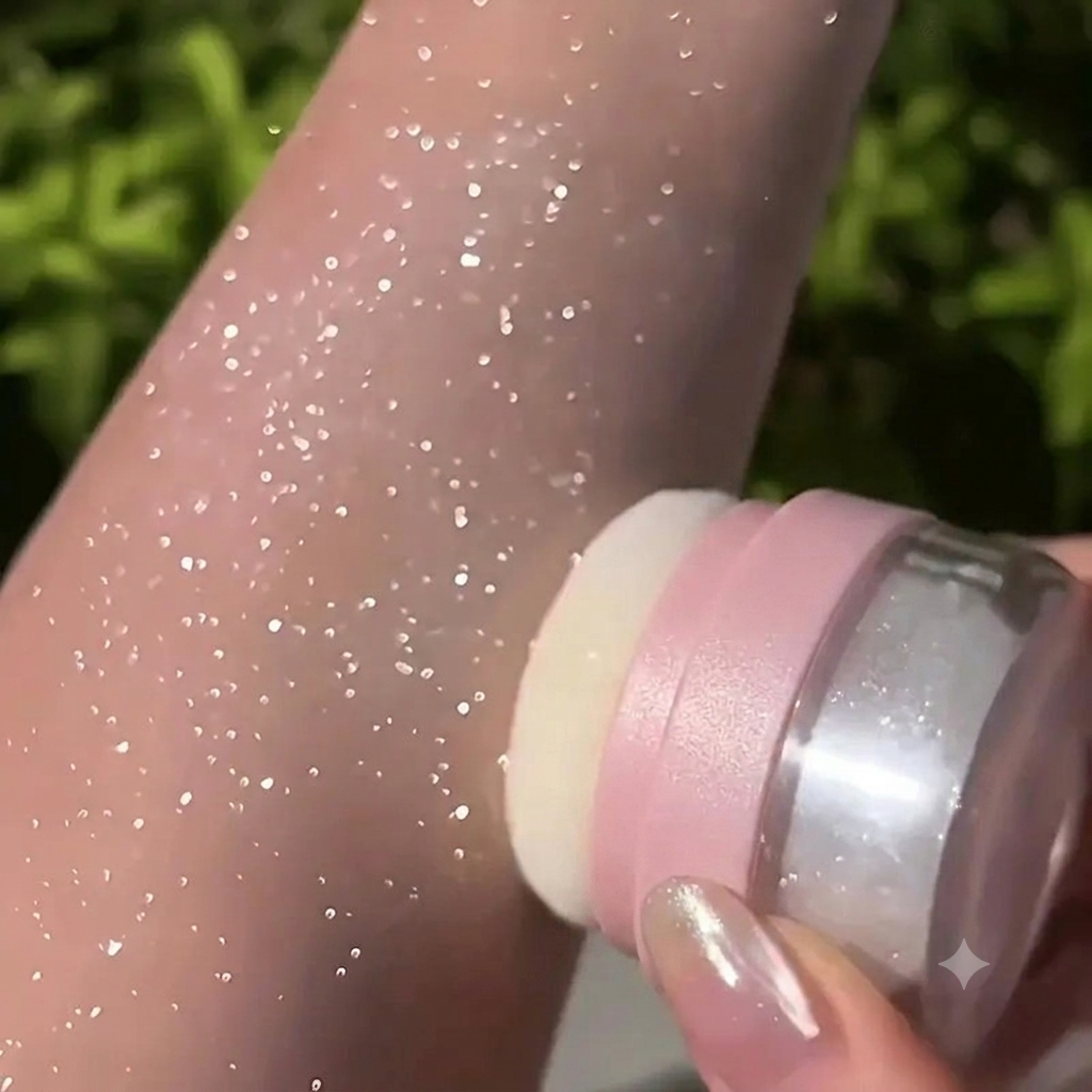 Poudre de fée en pot avec applicateur